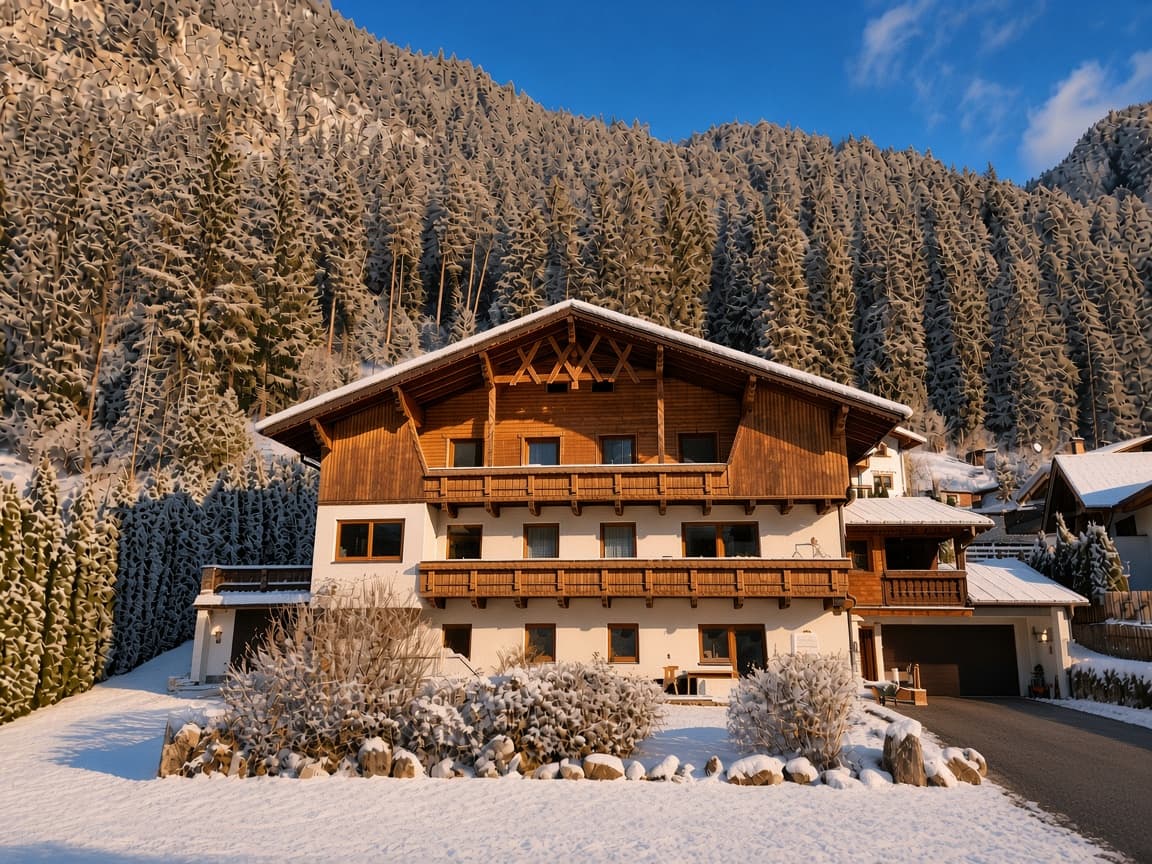 Alpine chalet at Haus Alpzeit in Schnann, Arlberg