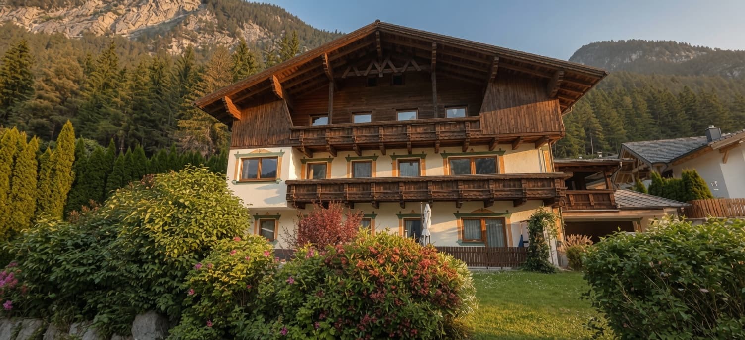Alpine chalet at Haus Alpzeit in Schnann, Arlberg